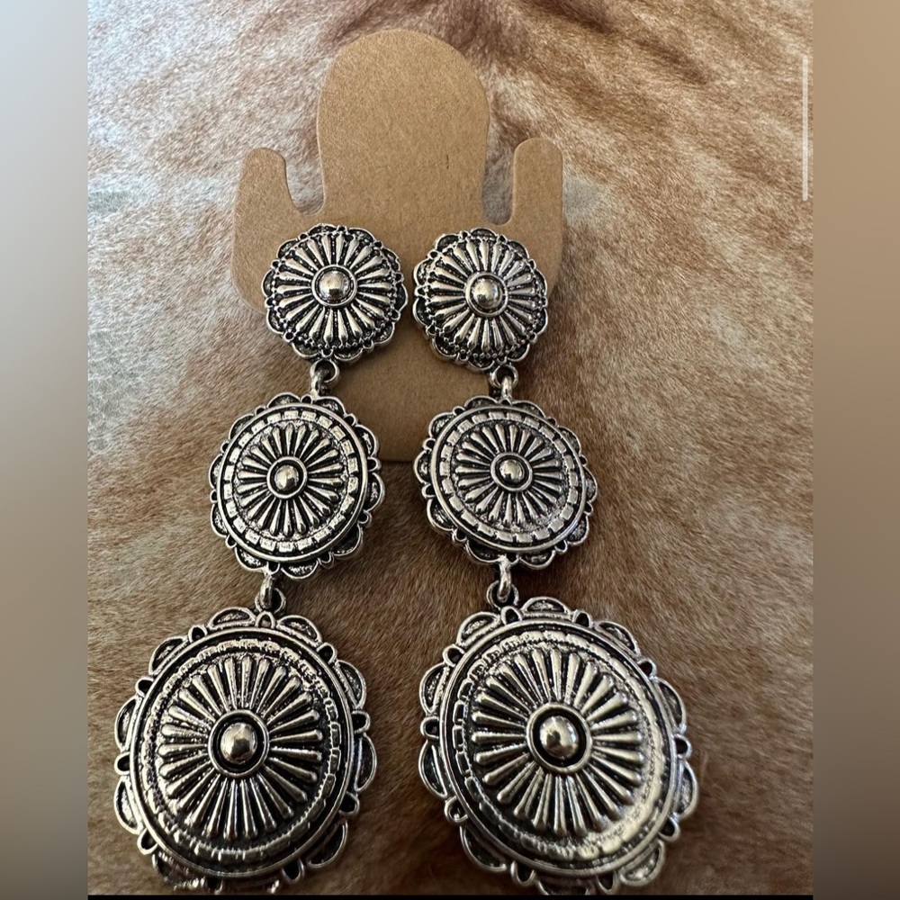 Western earrings (brand new)